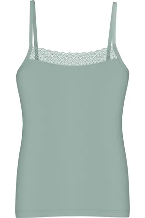 Triumph Top with spaghetti straps - Green 000L - Feel Of Modal - Unterwäsche für Frauen