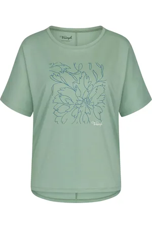Triumph Short-sleeve top - Green 0044 - Mix & Match - Homewear für Frauen