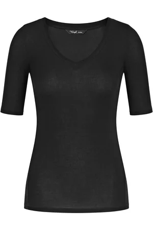 Triumph Short-sleeve top - Black 000M - Beauty Layers - Homewear für Frauen