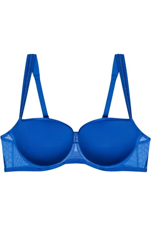 Triumph Wired padded bra - Blue 080 - Palina Cosmic Heartbeat - Unterwäsche für Frauen