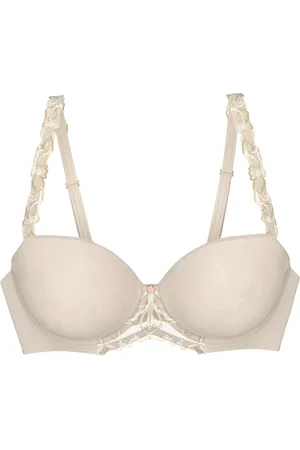 Triumph Wired padded bra - White 080 - Wild Azalea Florale - Unterwäsche für Frauen