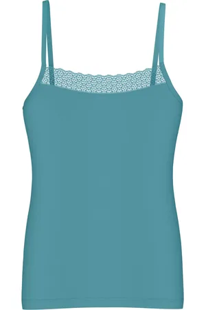 Triumph Top with spaghetti straps - Green 000M - Feel Of Modal - Unterwäsche für Frauen
