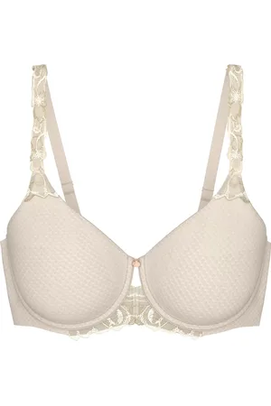 Triumph Minimizer bra - White 075 - Wild Azalea Florale - Unterwäsche für Frauen