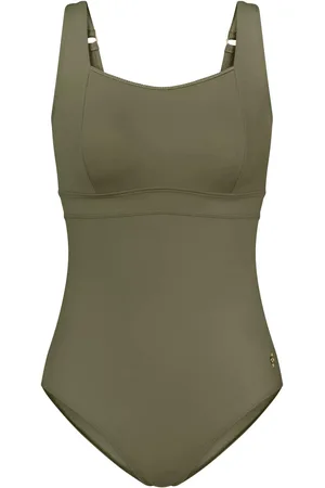 Triumph Wired swimsuit - Dark Green 44D - Summer Twist - Bademode für Frauen
