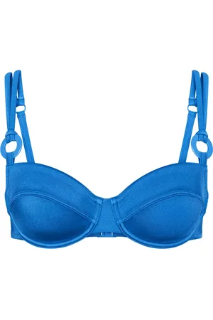 Triumph Wired bikini top - Blue 042 - Midnight Swim - Bademode für Frauen