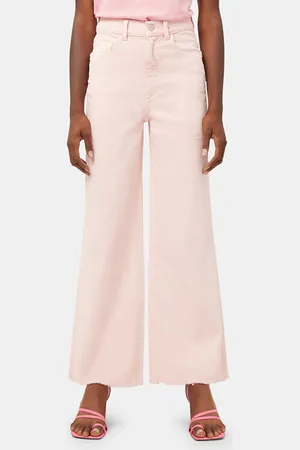 DL1961 Hepburn Wide Leg Jeans Peony - 26