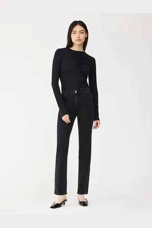 DL1961 Nightshade Patti Straight Tall Jeans - 30