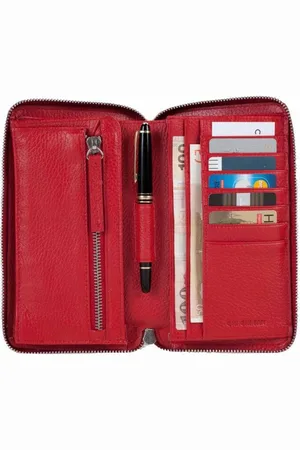 CHICHI Business Portemonnaie Xl Rot