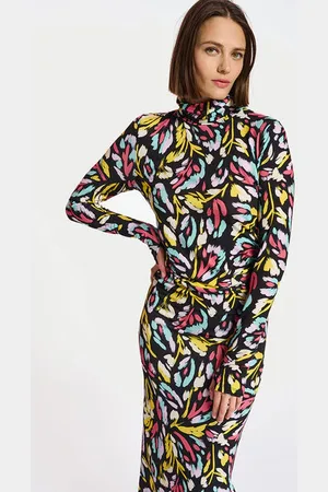 Essentiel Antwerp Calahorra Dress - 0 / Black Multi