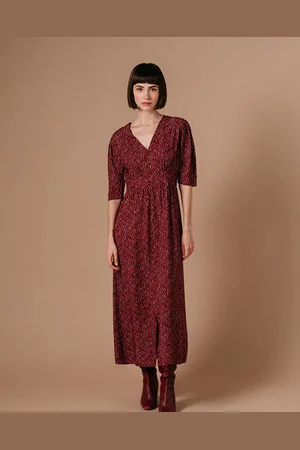 Grace & Mila Lee Maxi Printed Dress - Pivoine - L