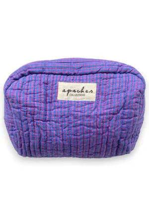 Apaches Petite Trousse De Toilette En Coton Gaya Coloris: Carreaux Electric