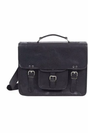 VIDA VIDA Leather Medium Satchel Laptop Bag