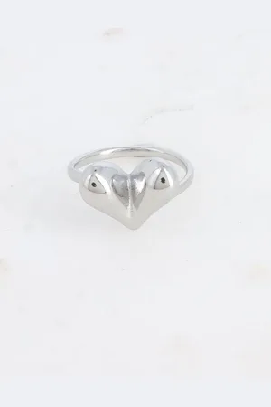 Bohm Paris Domed Heart Ring
