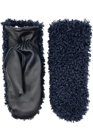 NOOKI DESIGN Roma Mitten - Ml / Blue / 100% Leather With 100% Polyester; Lining: 100% Polyester
