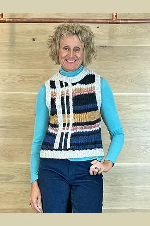 iBlues Zina Roll Neck Top Aquamarine - Uk 8