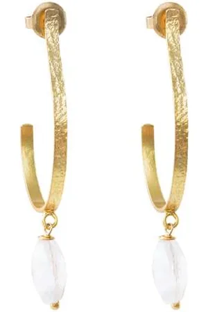 A Beautiful Story Earrings Attracted - Moonstone - - 45 Cm