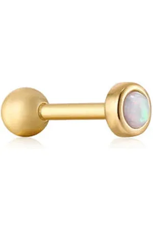 ANIA HAIE Kyoto Opal Bezel Barbell Single Earring