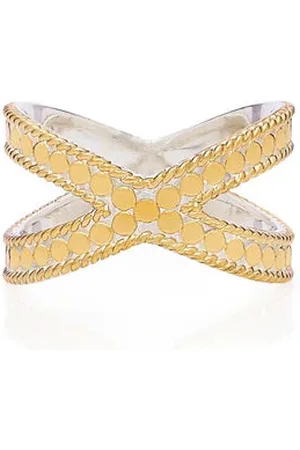 Anna Beck Cross Ring - Silver &