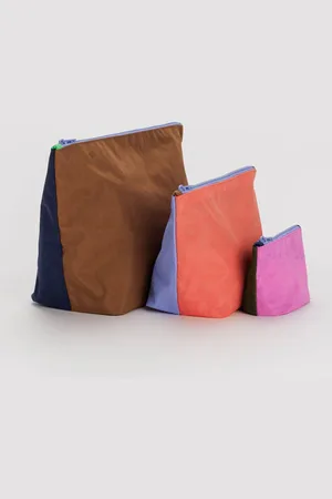 Baggu Night Lights Go Pouch Set Of 3