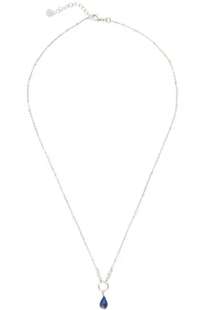 A Beautiful Story Wanted Lapis Lazuli Moonstone Plated Necklace