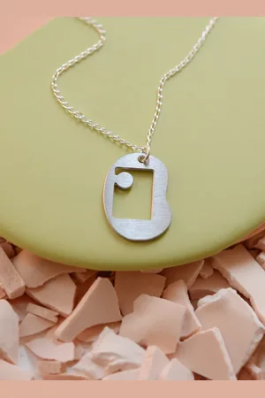 Dowse Inni Necklace Steel & Sterling