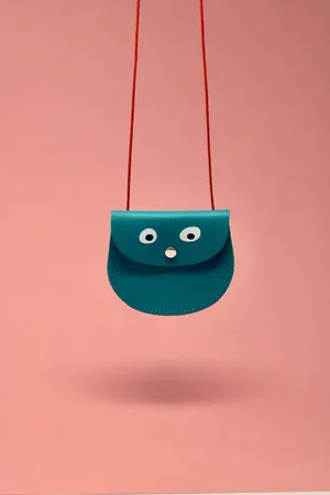Ark Colour Design Googly Eye Pocket Purse In