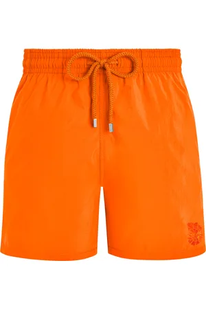 Vilebrequin Moorea Swin Short Noumea Sea Shells Water-reactive Orange - M