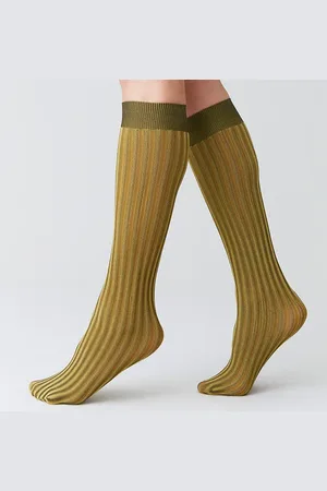 Swedish Stockings Hilda Kniestrümpfe - Gold