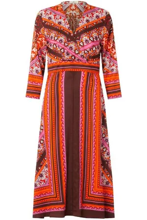 CHARLOTTE Elisa Printed Square Dress - Uk 10