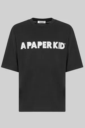 A PAPER KID Front Logo T-shirt - Extra Small
