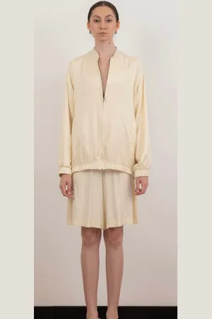 NUDE Bomber Jacket - 40 / Écru / Female