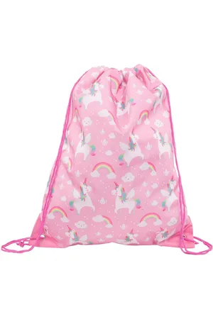 Sass & Belle Rainbow Unicorn Strings Backpack