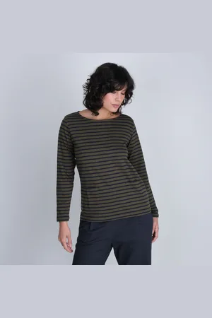 Bibico Classic Sailor Stripe Long Sleeve T - Extra Small