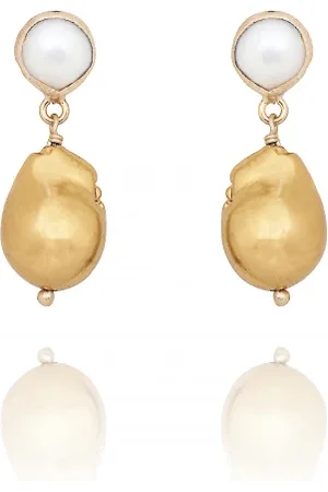Atelier Mon Baroque Pearl Seed Earrings - Onesize