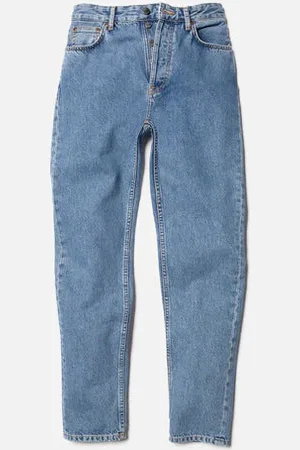 Nudie Jeans Jean Breezy Britt Simply - W24/l28 / Bleu