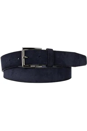 HUGO BOSS Rummi-sd Dark Suede Belt 50516832 401 - 85 (32w)