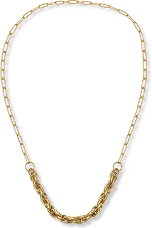 A Weathered Penny Multi Chain Necklace