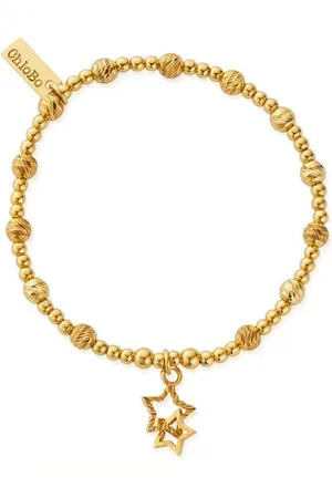 ChloBo Sparkle Interlocking Star Bracelet