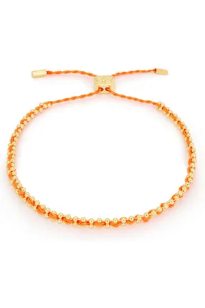 Boho Betty Braid Orange Bracelet