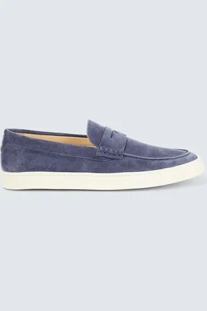 Brunello Cucinelli Suede Penny Loafers - 39