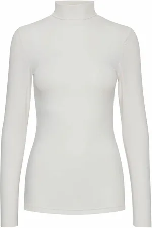 B YOUNG Off Pamila Roll Neck Top - Uk 8