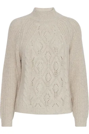 B YOUNG Bymaren Jumper Birch Melange - Uk 10