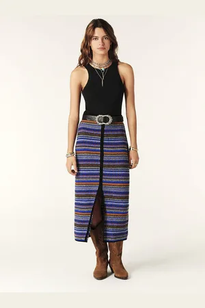 Bash Flame Midi Skirt - 1