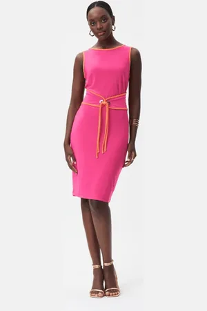Joseph Ribkoff Silky Knit Dazzle Dress 232226 Col 4064 - Uk16