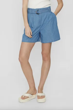 Numph Nudylan Shorts Medium Denim - 34