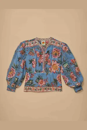 Farm Rio - Bouquet Blouse - - L