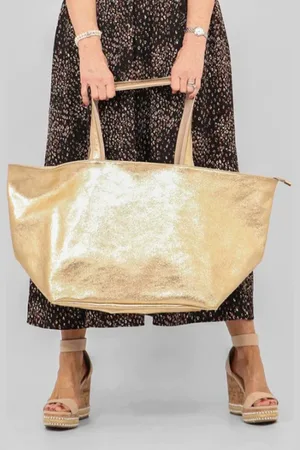 MSH Large Leather Weekend Bag