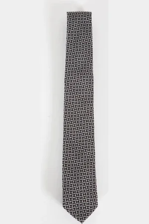 Remus Grey And Narrow Tie - One Size
