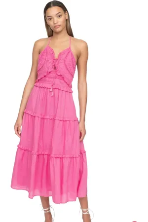 SEA Cole Halter-neck Dress - M / Pink / Female