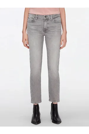 7 for all Mankind Roxanne Ankle Lux Vintage Moonlit Jeans - 26